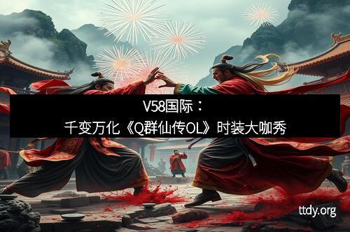 V58国际：千变万化《Q群仙传OL》时装大咖秀